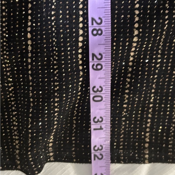 Vintage Onyx Nite Black and Metallic Tank and Coverup Set - Picture 10 of 11